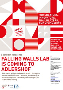 Falling Walls Lab Adlershof @ Bundesanstalt für Materialforschung und -prüfung (BAM), Gebäude/House 8.05, Raum/Room 201/202
