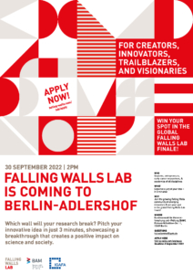 Falling Walls Lab Berlin-Adlershof @ Bundesanstalt für Materialforschung und -prüfung